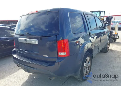 2012 Honda Pilot Ex-L z USA, uszkodzony, nr VIN 5FNYF3H50CB029586